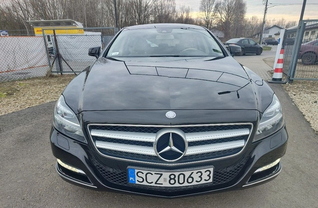 Mercedes-Benz CLS cena 92900 przebieg: 286259, rok produkcji 2014 z Częstochowa małe 529